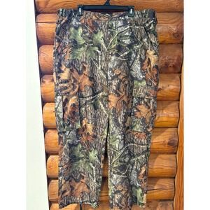Mossy Oak Camo Cargo Pants Men's Hunting Fishing  Realtree Style Size 42x32